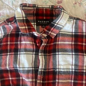 Red plaid flannel